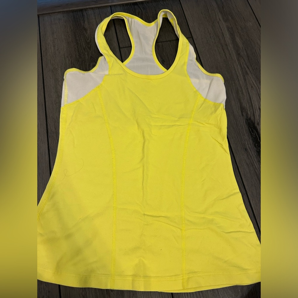 Neon Yellow Rese tank
